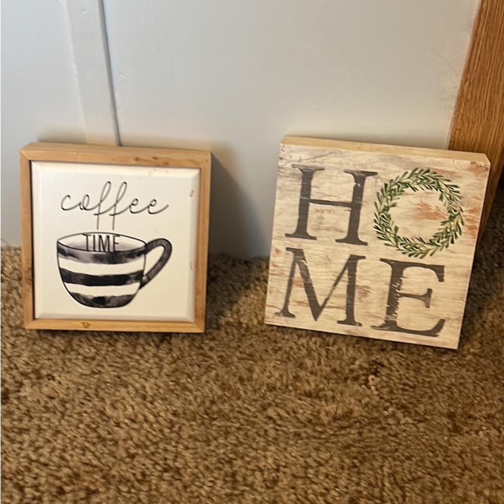 Farmhouse signs